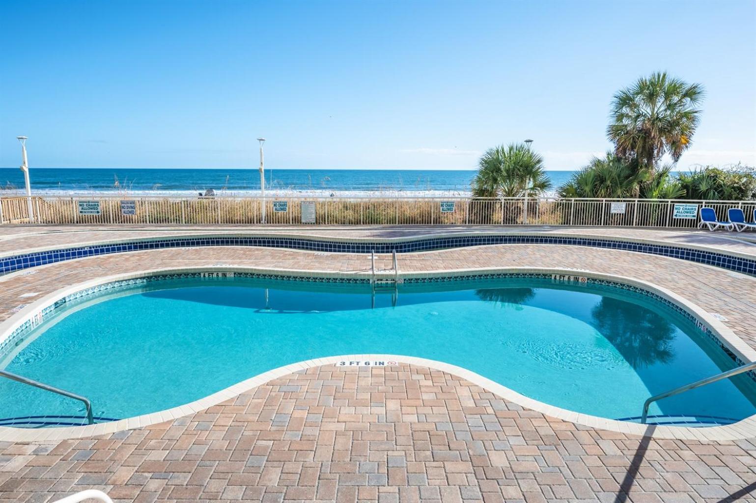 Baywatch Renovated, Unobstructed Oceanfront Views! Villa Myrtle Beach Luaran gambar